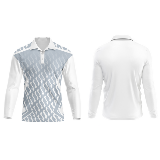 Next Print Polo Neck White Customized Jersey NP00001A38