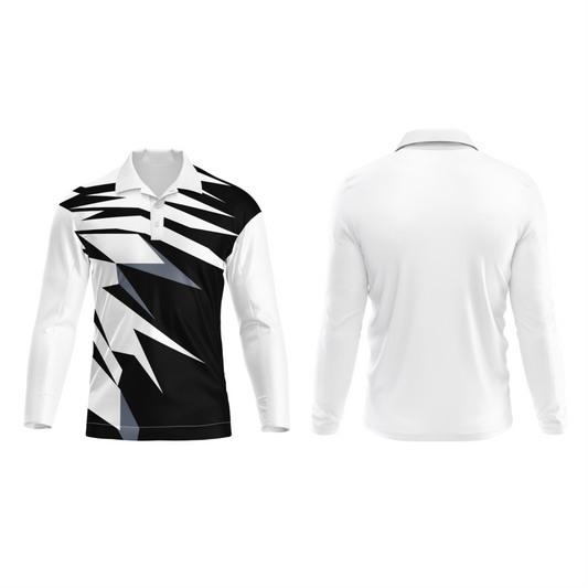 Next Print Polo Neck White Customized Jersey NP00001A37