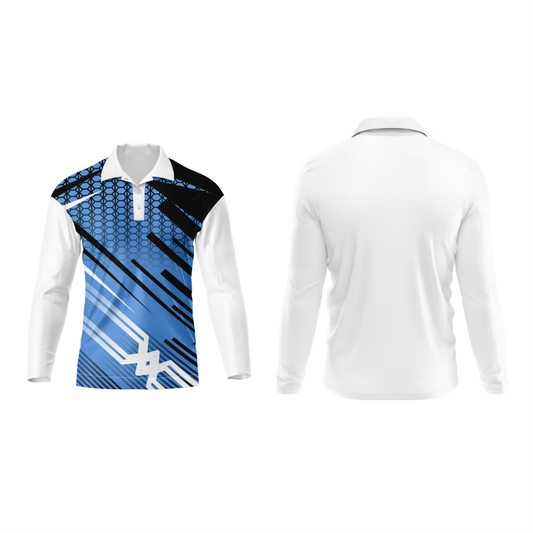 Next Print Polo Neck White Customized Jersey NP00001A36