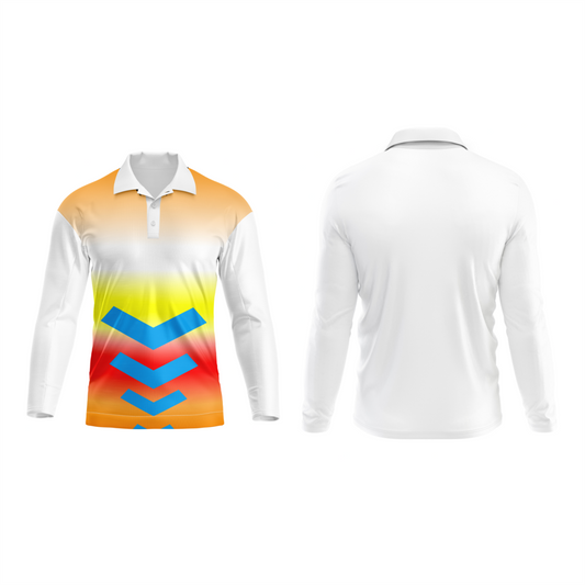 Next Print Polo Neck White Customized Jersey NP00001A35