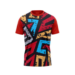 Red Round Neck Half Sleeve Tshirt NextprintrL172