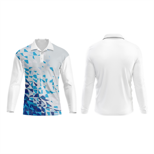 Next Print Polo Neck White Customized Jersey NP00001A34