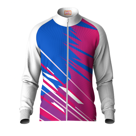 Next Print Printed White Jacket.