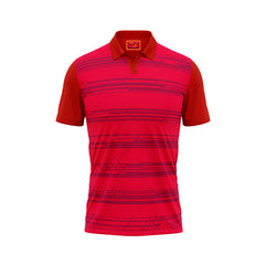 Red Polo Neck Half Sleeve T Shirt Nextprintr276