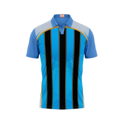 Next Print Customized Polo Neck Skyblue Jersey Design 21