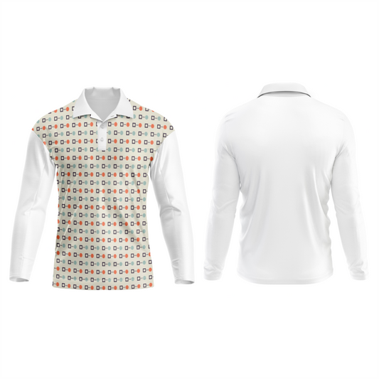 Next Print Polo Neck White Customized Jersey NP00001A205