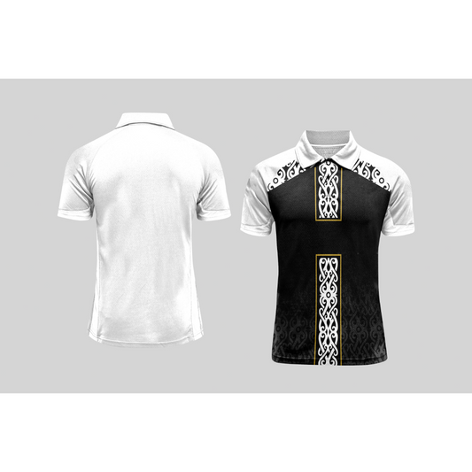 Next Print Cricket Polo Half White Customized Jersey NPCWH00A240