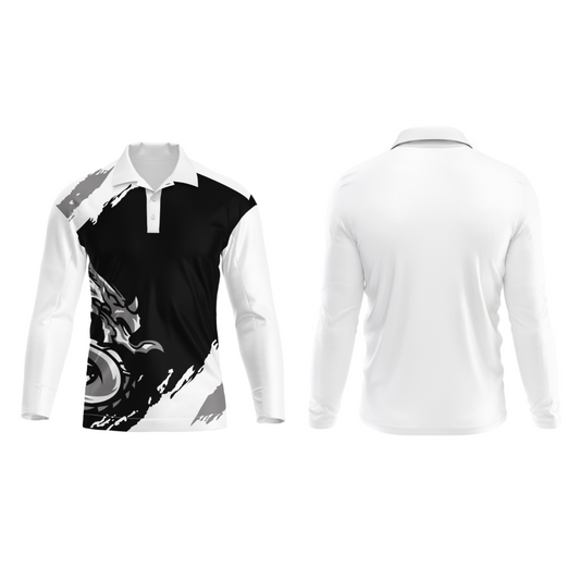 Next Print Polo Neck White Customized Jersey NP00001A32