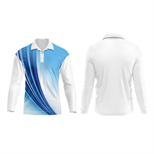 Next Print Polo Neck White Customized Jersey NP00001A30