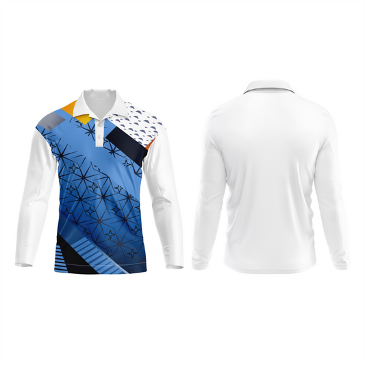 Next Print Polo Neck White Customized Jersey NP00001A29