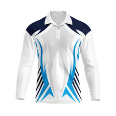 Next Print Polo Neck White Customized Jersey NP00001A244