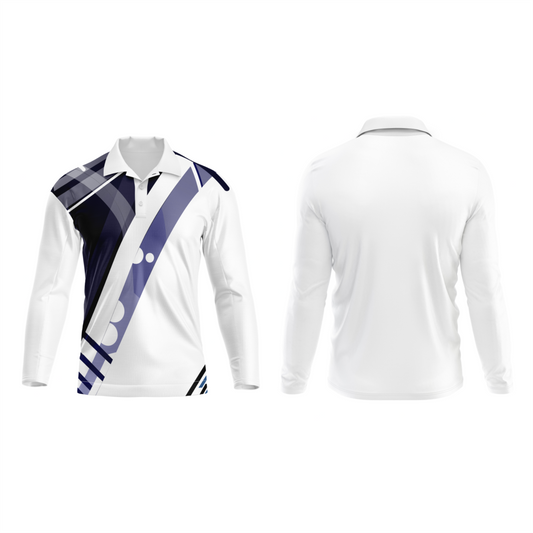 Next Print Polo Neck White Customized Jersey NP00001A27