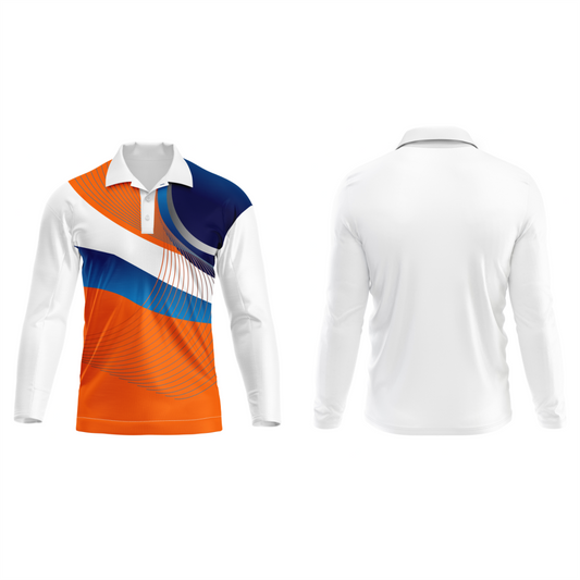 Next Print Polo Neck White Customized Jersey NP00001A25