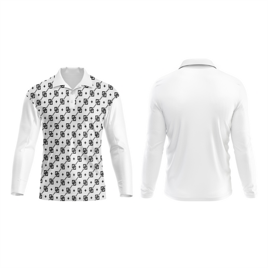 Next Print Polo Neck White Customized Jersey NP00001A204