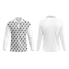 Next Print Polo Neck White Customized Jersey NP00001A204