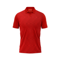 Red Polo Neck Half Sleeve T Shirt Nextprint M168