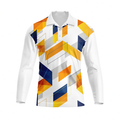 Next Print Polo Neck White Customized Jersey NP00001A251