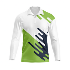 Next Print Polo Neck White Customized Jersey NP00001A255