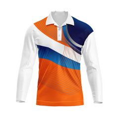 Next Print Polo Neck White Customized Jersey NP00001A25