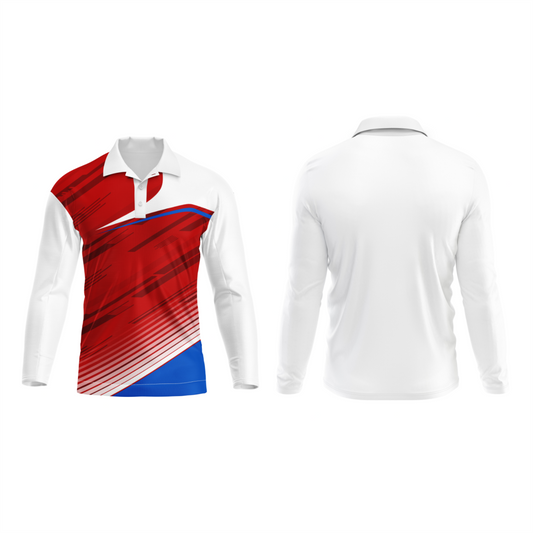 Next Print Polo Neck White Customized Jersey NP00001A203