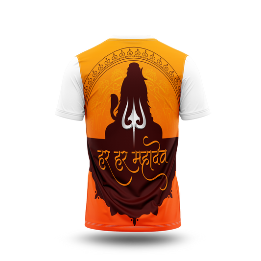 Harhar Mahadev Photo Printed Tshirt