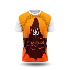 Harhar Mahadev Photo Printed Tshirt