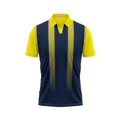 Next Print Customised Polo Neck Yellow Jersey NPTS18