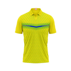 Next Print Customised Polo Neck Yellow Jersey NPTS19