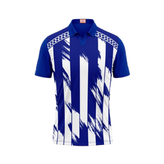 Next Print Customized Polo Neck Royal Blue Jersey NPTS14