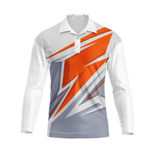 Next Print Polo Neck White Customized Jersey NP00001A281