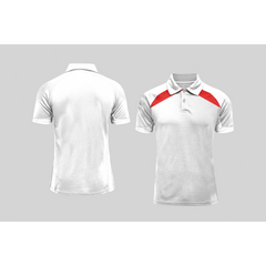 Next Print Cricket Polo Half White Customized Jersey NPCWH00A2586