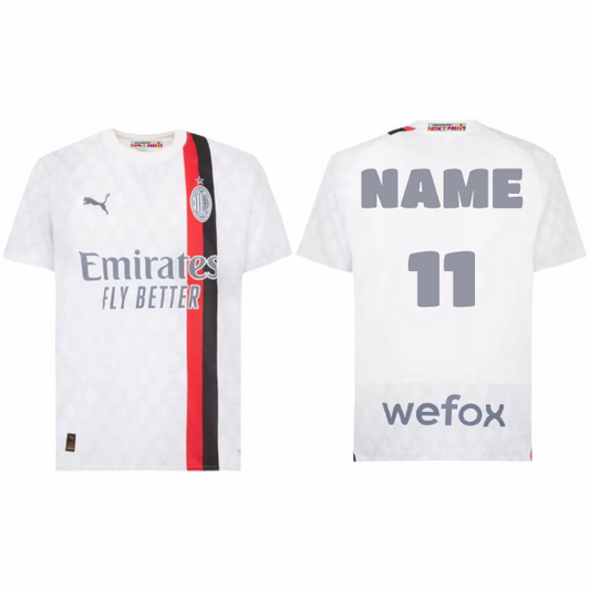 Next Print India AC Milan Away Player Version jersey
