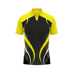 Next Print Customised Polo Neck Yellow Jersey NPTS20