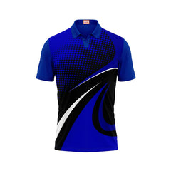 Next Print Customized Polo Neck Royal Blue Jersey NPTS39