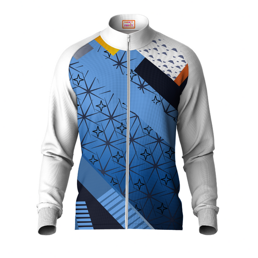 Next Print Printed White Jacket.