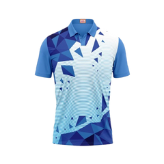 Next Print Customized Polo Neck Skyblue Jersey Design 27
