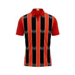 Next Print Customized Polo Neck Red Jersey NPTS35
