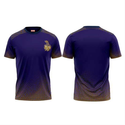 Next Print Ipl Kolkata Customisable round neck jersey