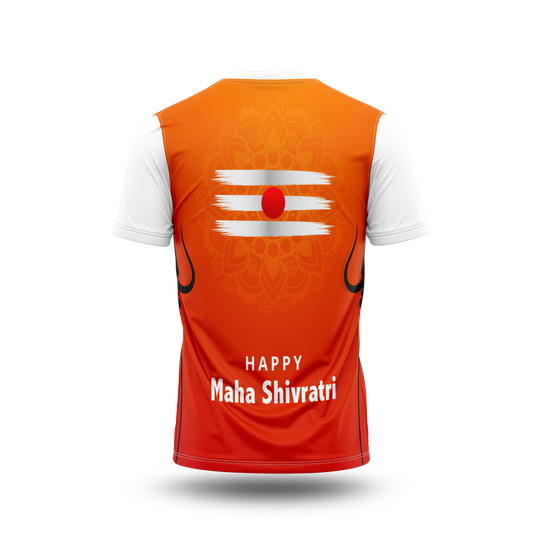 Harhar Mahadev Om Photo Printed Tshirt