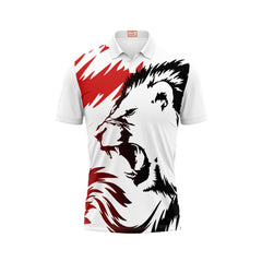 Next Print Customized Polo Neck White Jersey Np50000803