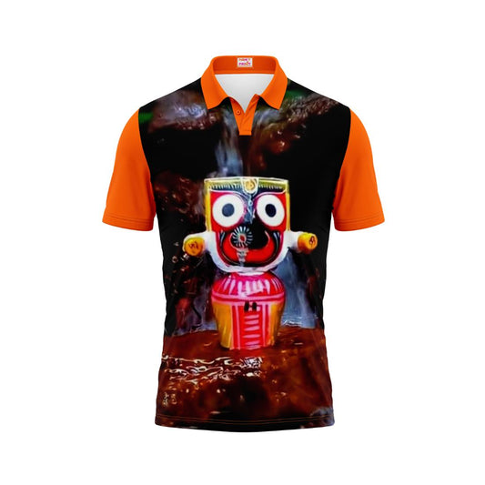 Next Print Puri Jagannath Photoprinted Tshirt Orange Colour Design 31