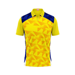Next Print Customised Polo Neck Yellow Jersey NPTS24