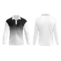 Next Print Polo Neck White Customized Jersey NP00001A197