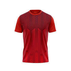 Red Round Neck Half Sleeve Tshirt NextprintrN153