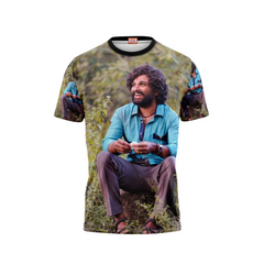 Next Print Allu Arjun Pushpa Printed T-Shirt.