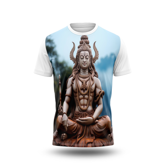 Lord Shiva Printed Tshirt