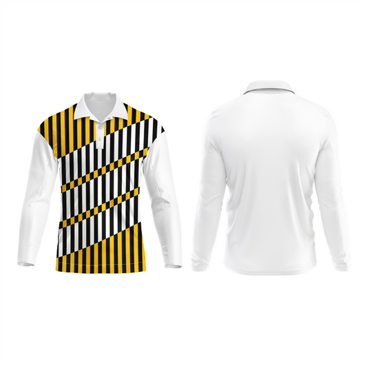 Next Print Polo Neck White Customized Jersey NP00001A196