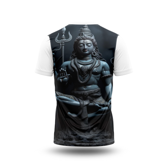 God Shiva Printed Tshirt