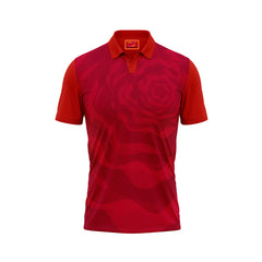 Red Polo Neck Half Sleeve T Shirt NextprintrN157