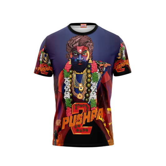 Next Print Allu Arjun Pushpa Printed T-Shirt.